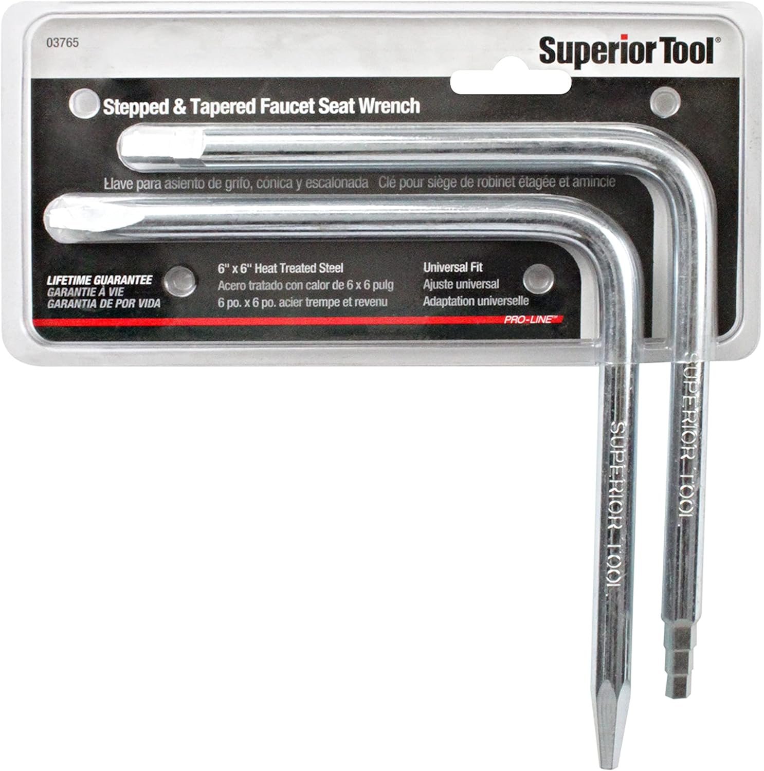 Superior Tool Universal Stepped  Tapered Faucet Seat Wrench Set One Size