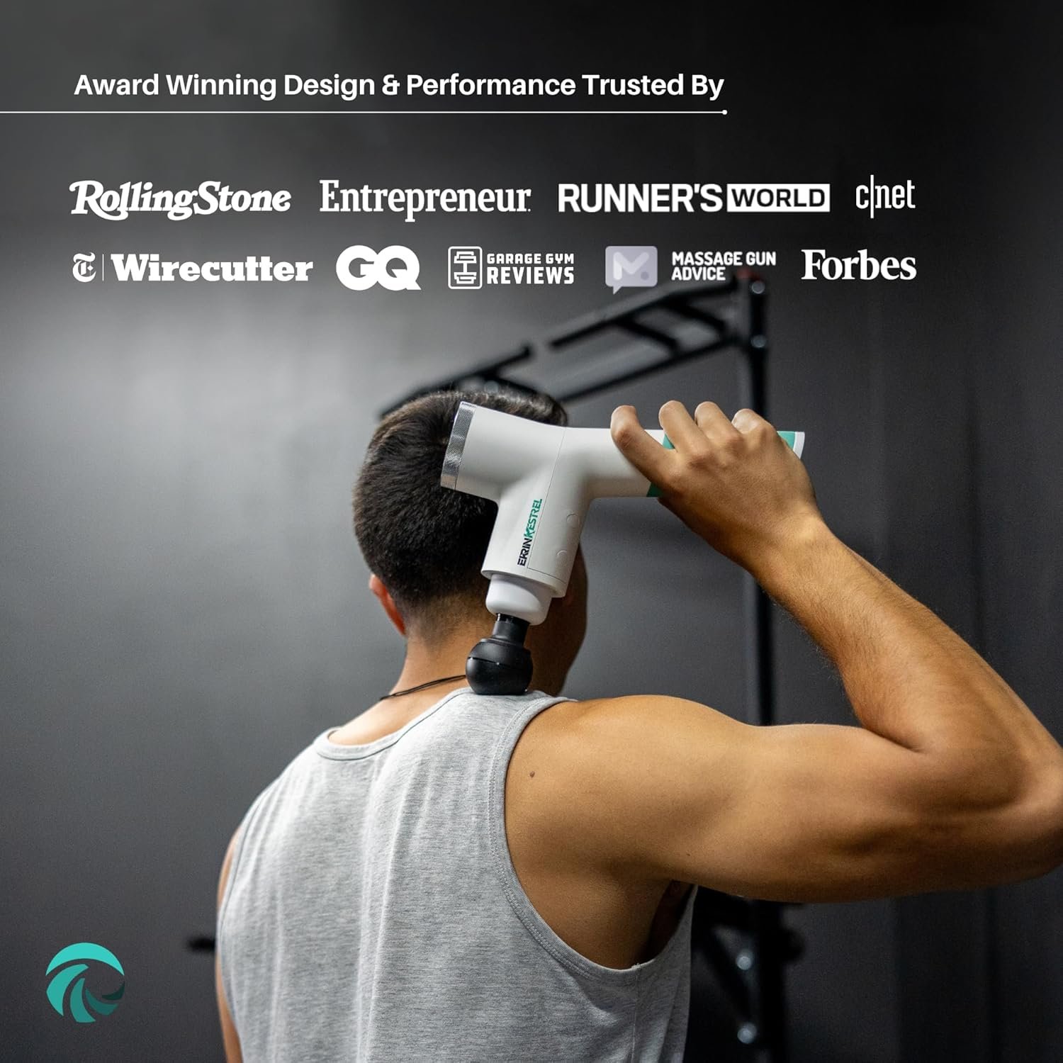 Ekrin Athletics Kestrel Massage Gun: Enhanced Precision  Comfort for Superior Muscle Recovery  Wellness | Relieve Sore Muscles and Stiffness