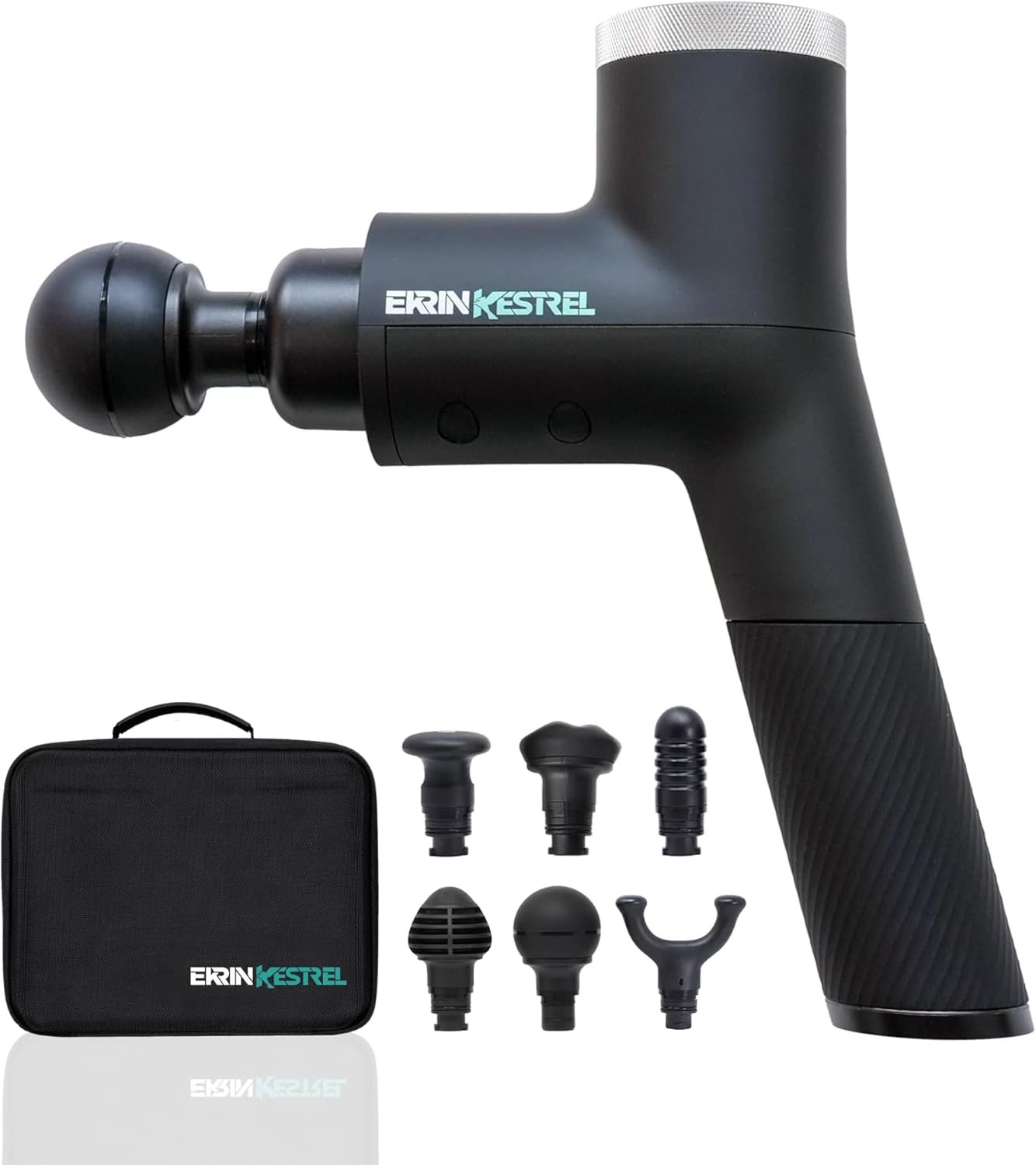 Ekrin Athletics Kestrel Massage Gun: Enhanced Precision  Comfort for Superior Muscle Recovery  Wellness | Relieve Sore Muscles and Stiffness