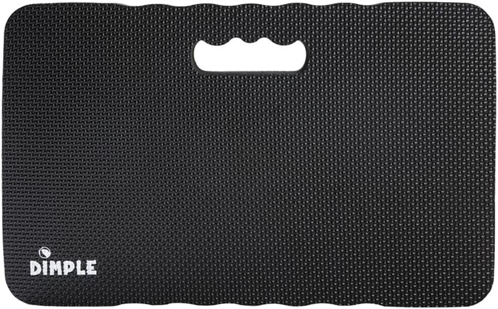 Dimple Kneeling Pad, High Density Thick Foam Comfort Kneeling Mats for Gardening, Yoga Exercise, Garden Cushions, Knee Pads Black