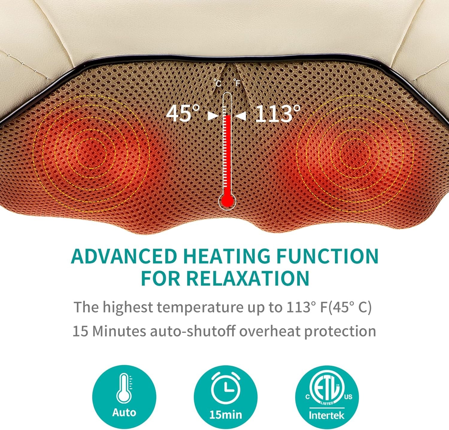 Soothing Heat Massage Pillow Review