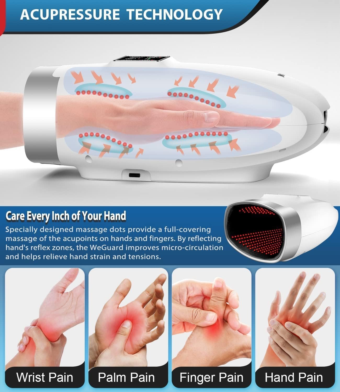 WeGuard Hand Massager Review