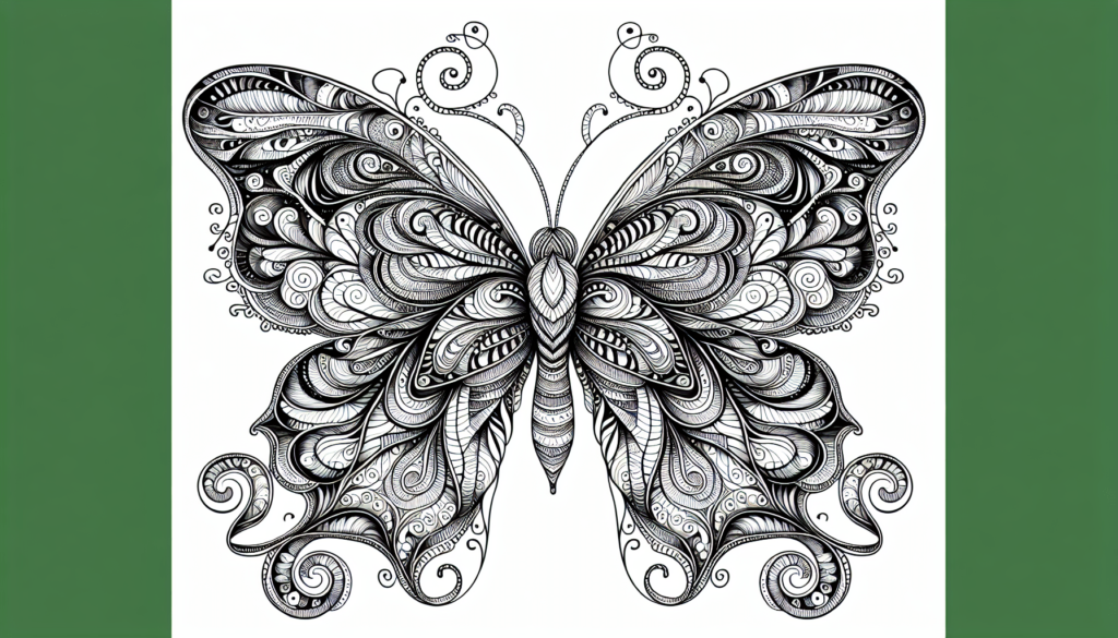 Adult Coloring Books Butterfly Swirls: Coloring Books for Adults Relaxation (Over 40 Images!)     Paperback – October 11, 2017