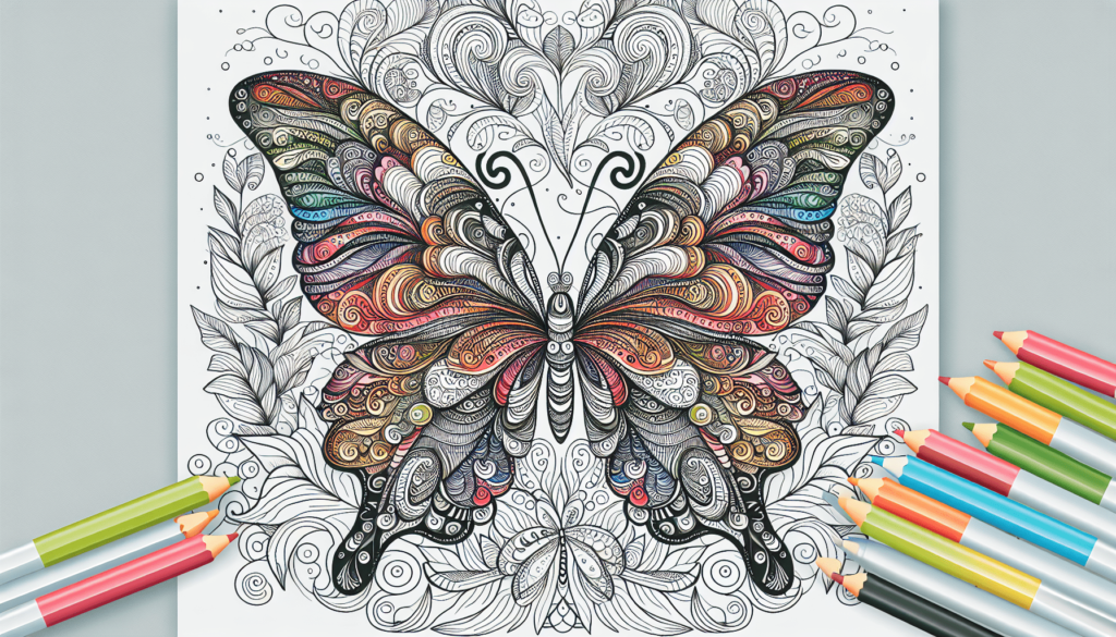 Adult Coloring Books Butterfly Swirls: Coloring Books for Adults Relaxation (Over 40 Images!)     Paperback – October 11, 2017