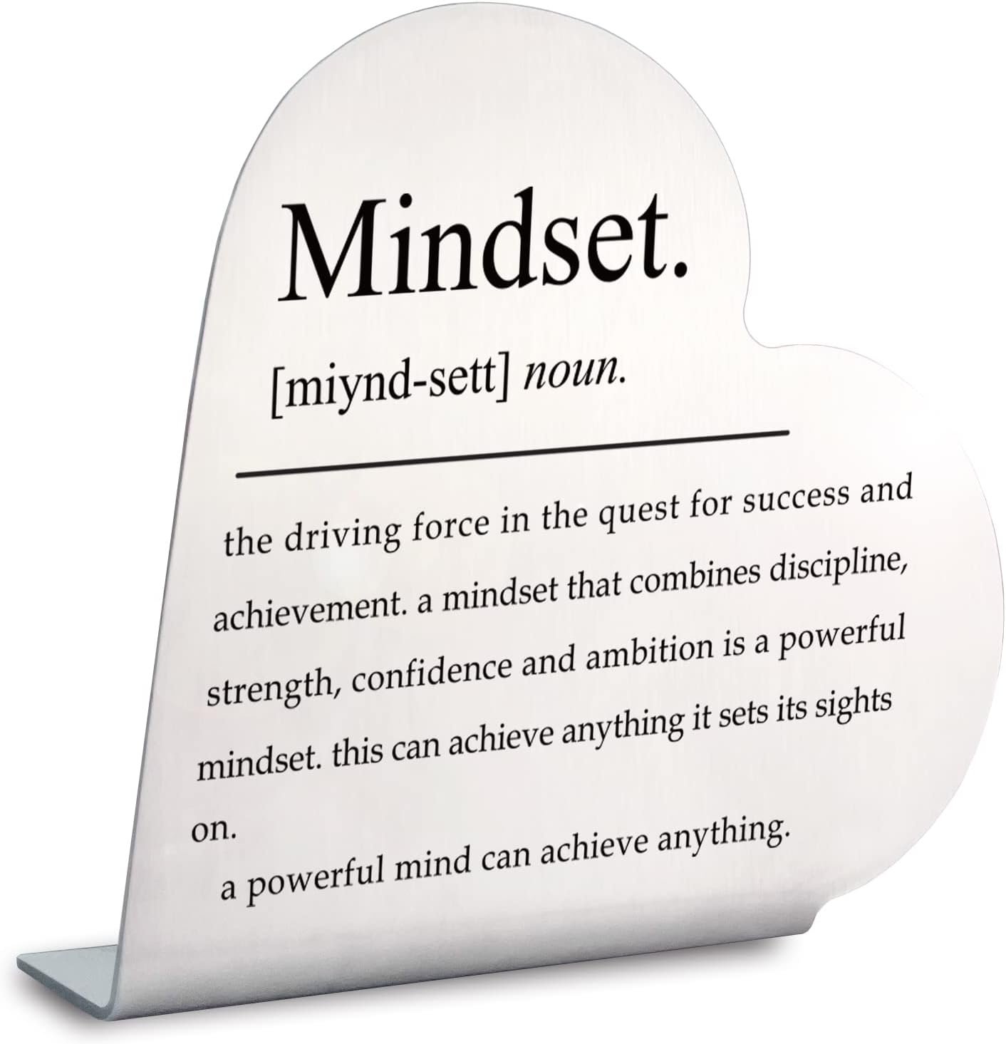 Mindset is Everything Desk Decor Review