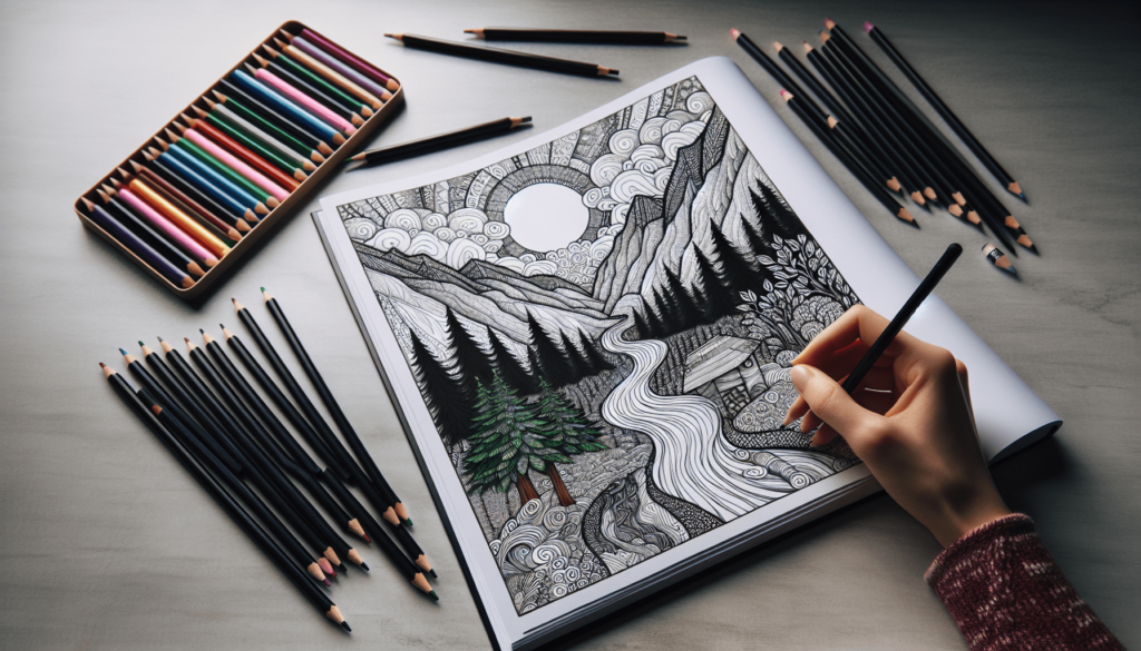 Serenity Landscapes Coloring Book: Adult Relaxation Landscape Coloring Book for Adults, a Variety of Stunning Landscapes For Anxiety Relief and Relaxation