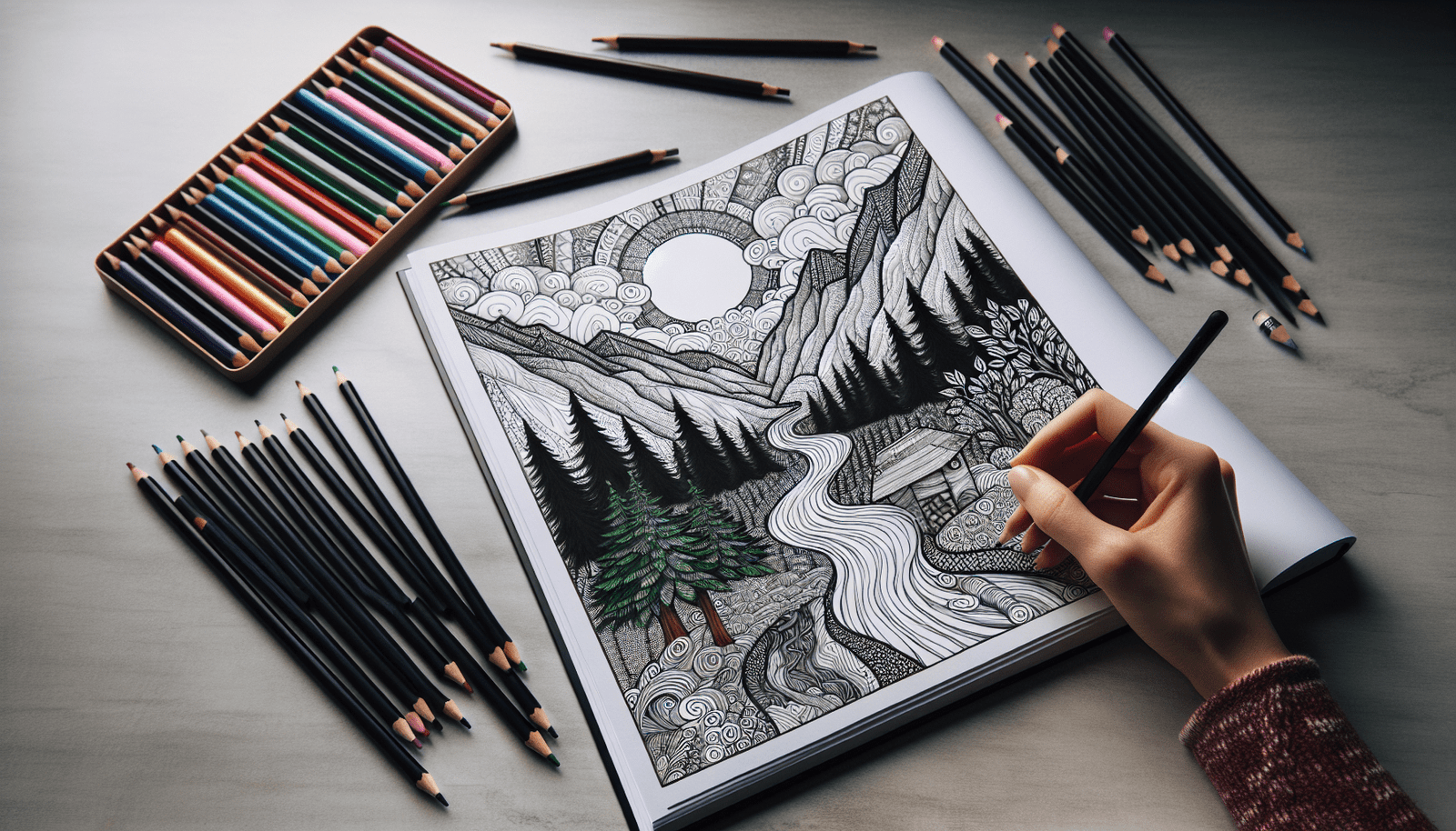 Serenity Landscapes Coloring Book Review