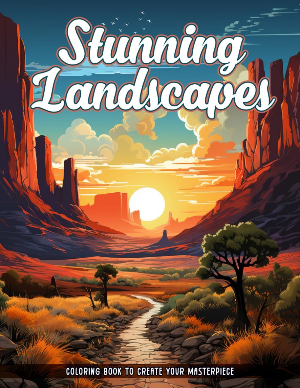 Stunning Landscapes Coloring Book Review