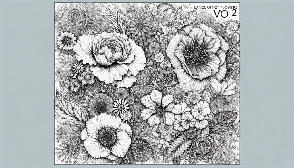 The Language of Flowers Vol. 2 Adult Coloring Book: 31 Flowers and Their Traditional Meanings (Language of Flowers Coloring Book Series)