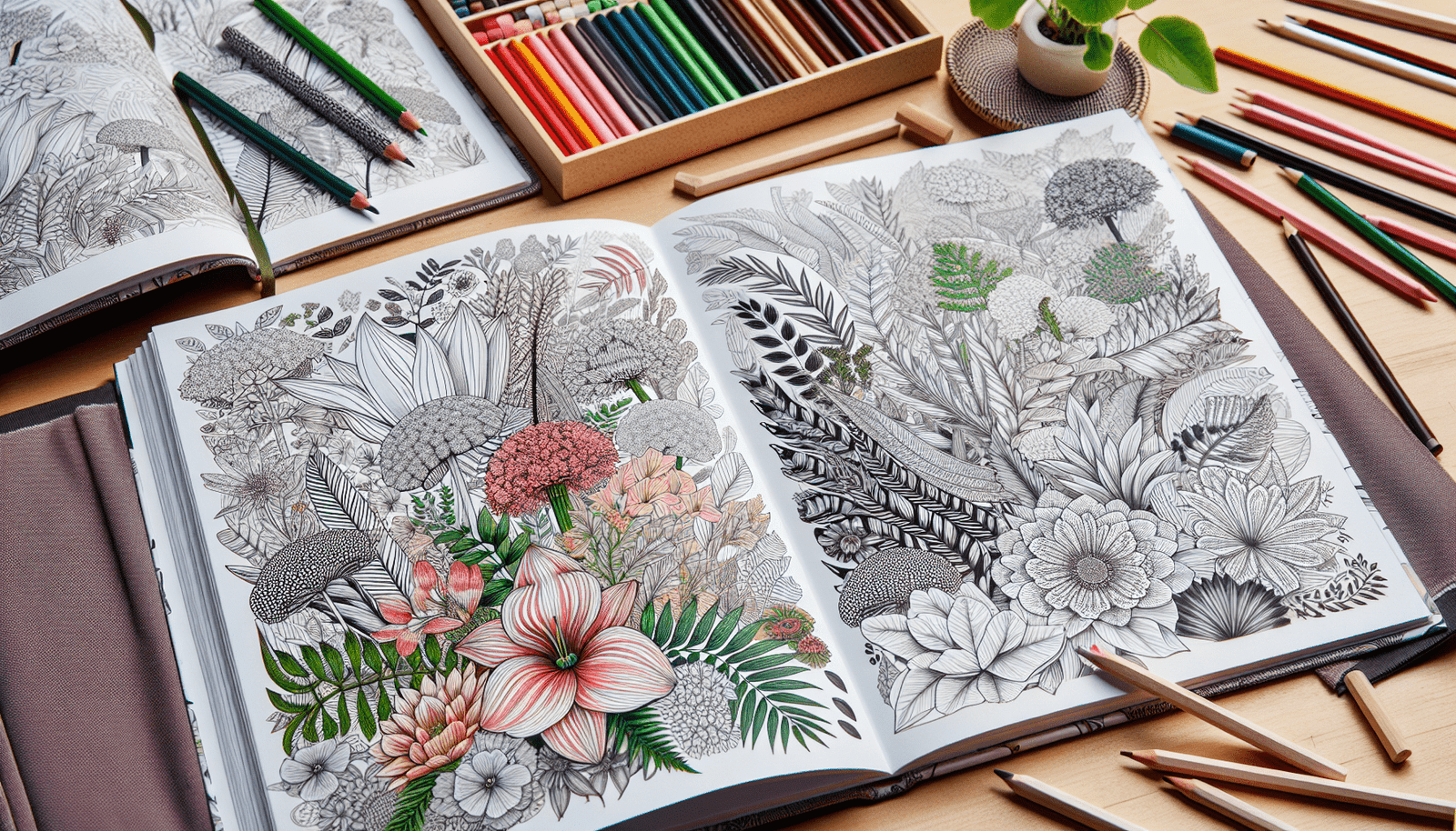 Botanical Gardens Coloring Book Review