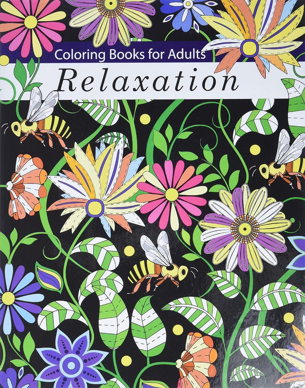 Coloring Books for Adults Relaxation: Adult Coloring Books: Flowers, Animals and Garden Designs Paperback Review