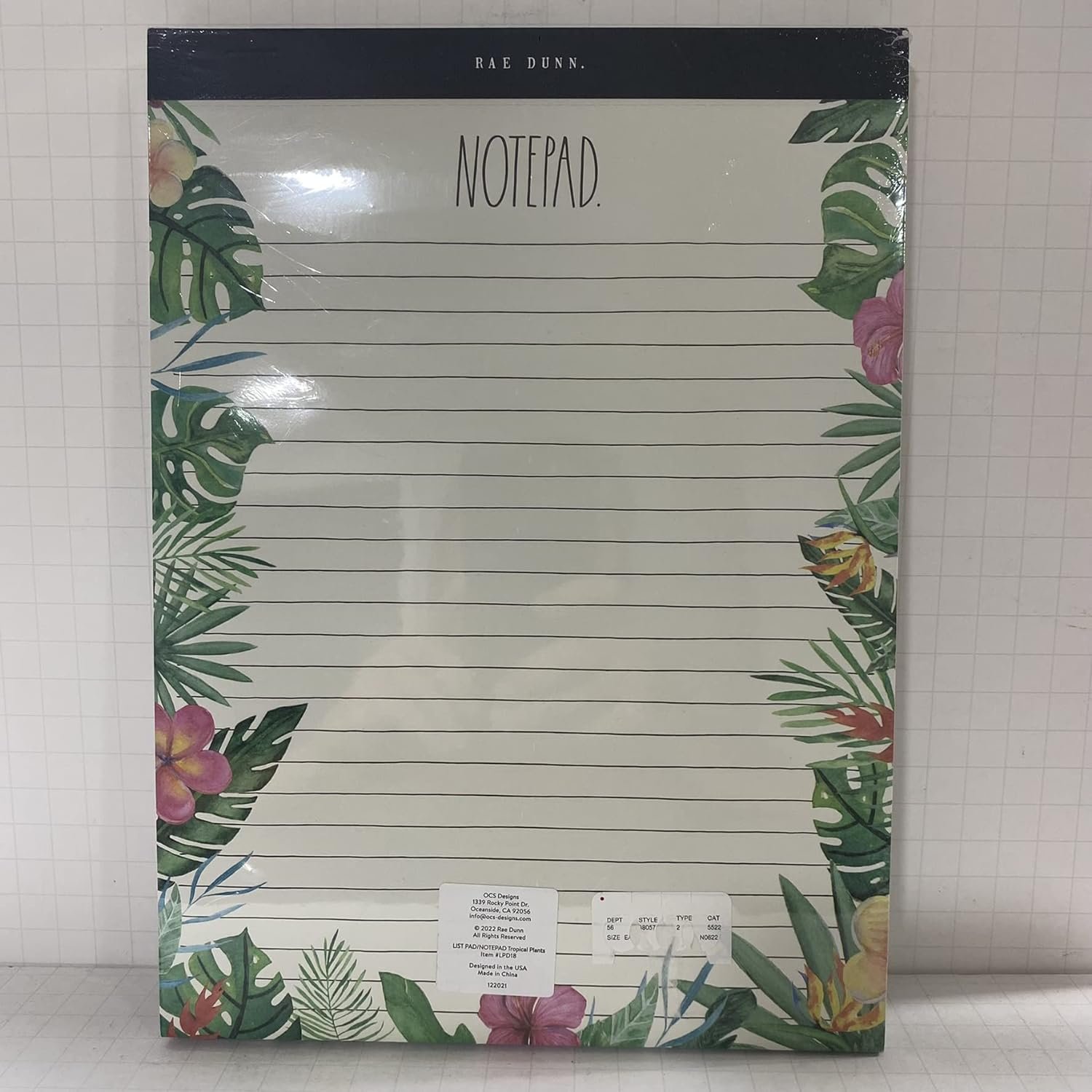 Rae Dunn Notepad Review