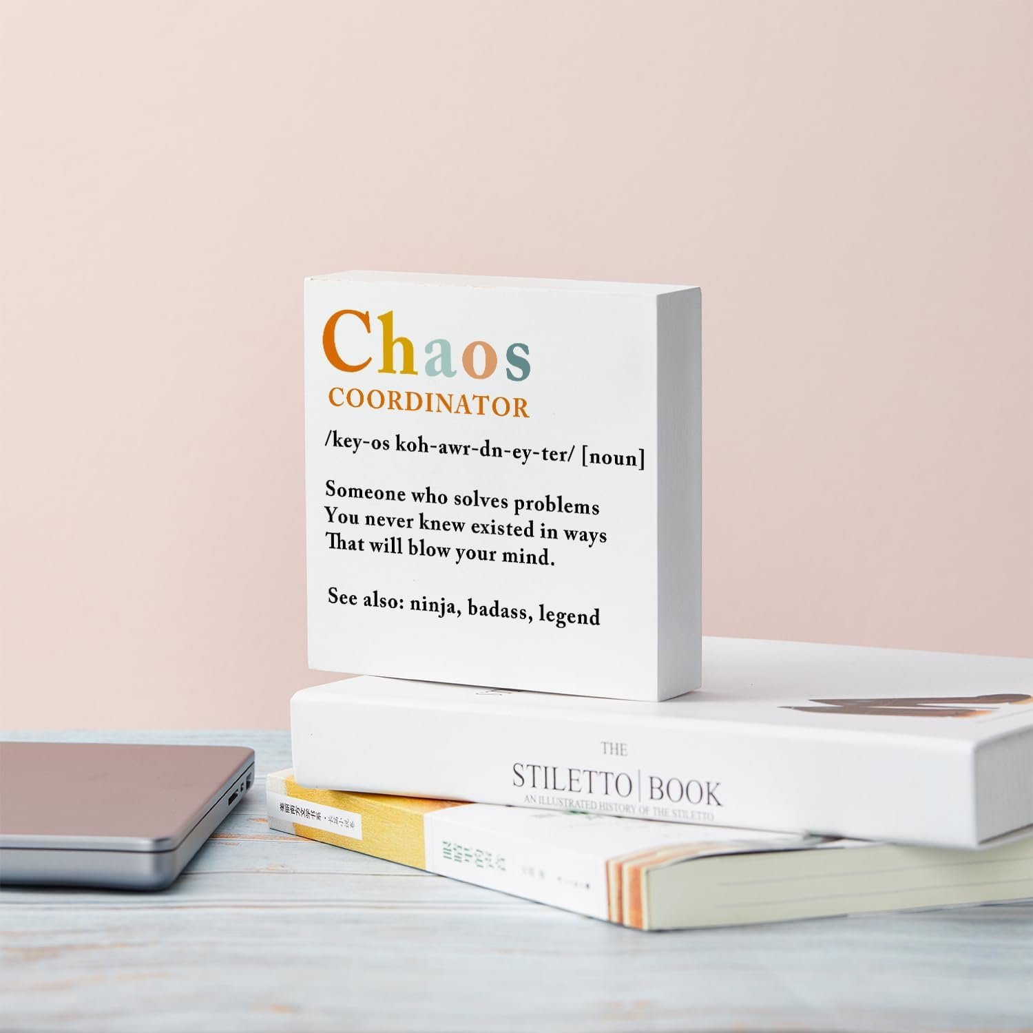 Funny Office Sign Chaos Coordinator Review