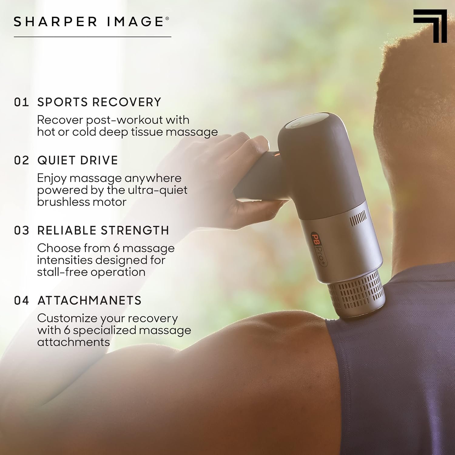 Sharper Image® Powerboost® Pro+ Massager Review